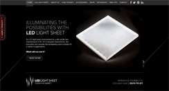 Desktop Screenshot of ledlightsheet.co.uk